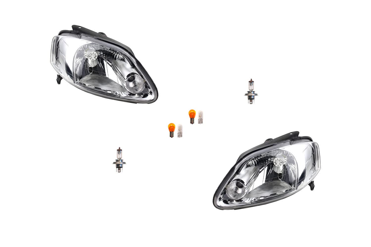 Johns, Scheinwerfer Halogen passend für VW Fox 5Z 04/05-12/06 Leucht. Satz Links Rechts