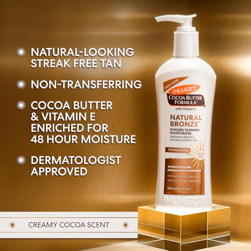 Palmer's Natural Bronze Cocoa Butter Body Lotion (8.5 Oz - Pack of 3) - image 3