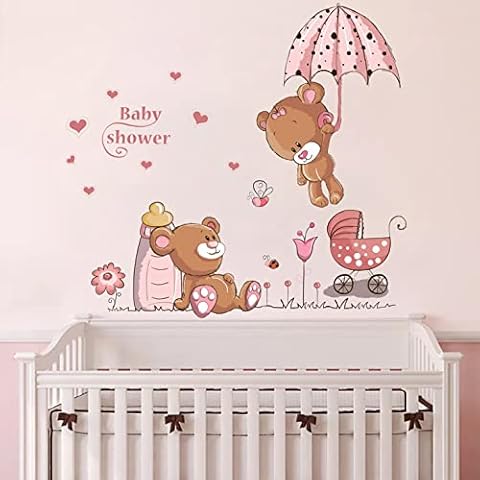 WandSticker4U®- Pegatinas de pared niños BEBÉ OSO Cover