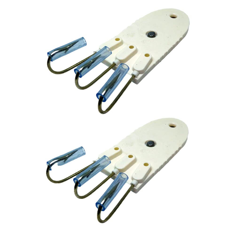 Pulperas Lastradas de Plástico para Pesca 2 Unidades