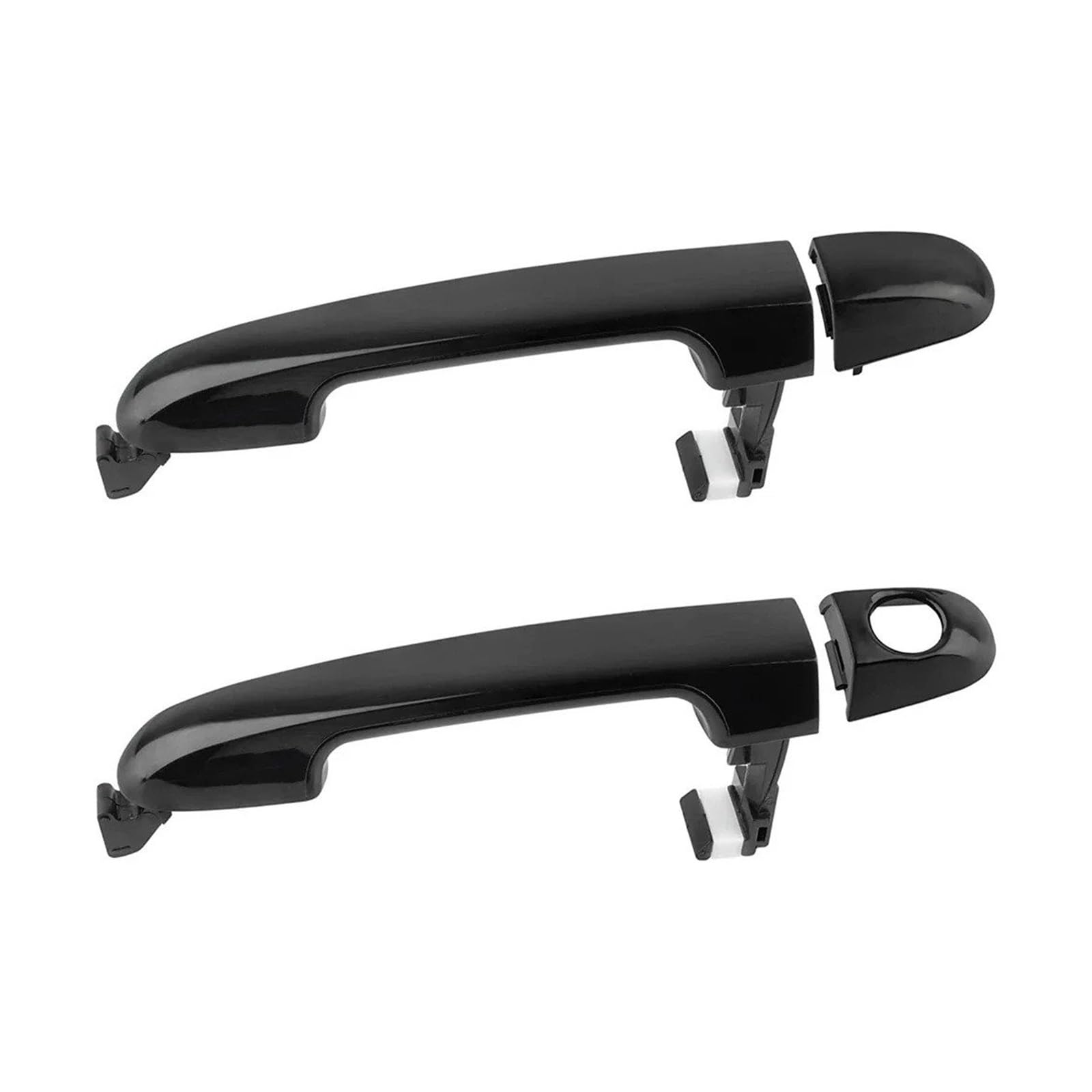 Nokrgqw Black Left Handle Passenger Exterior Door Handle For Hyundai For Elantra 2007 2008 2009 2010 For I30 2007 2008 2009 2010