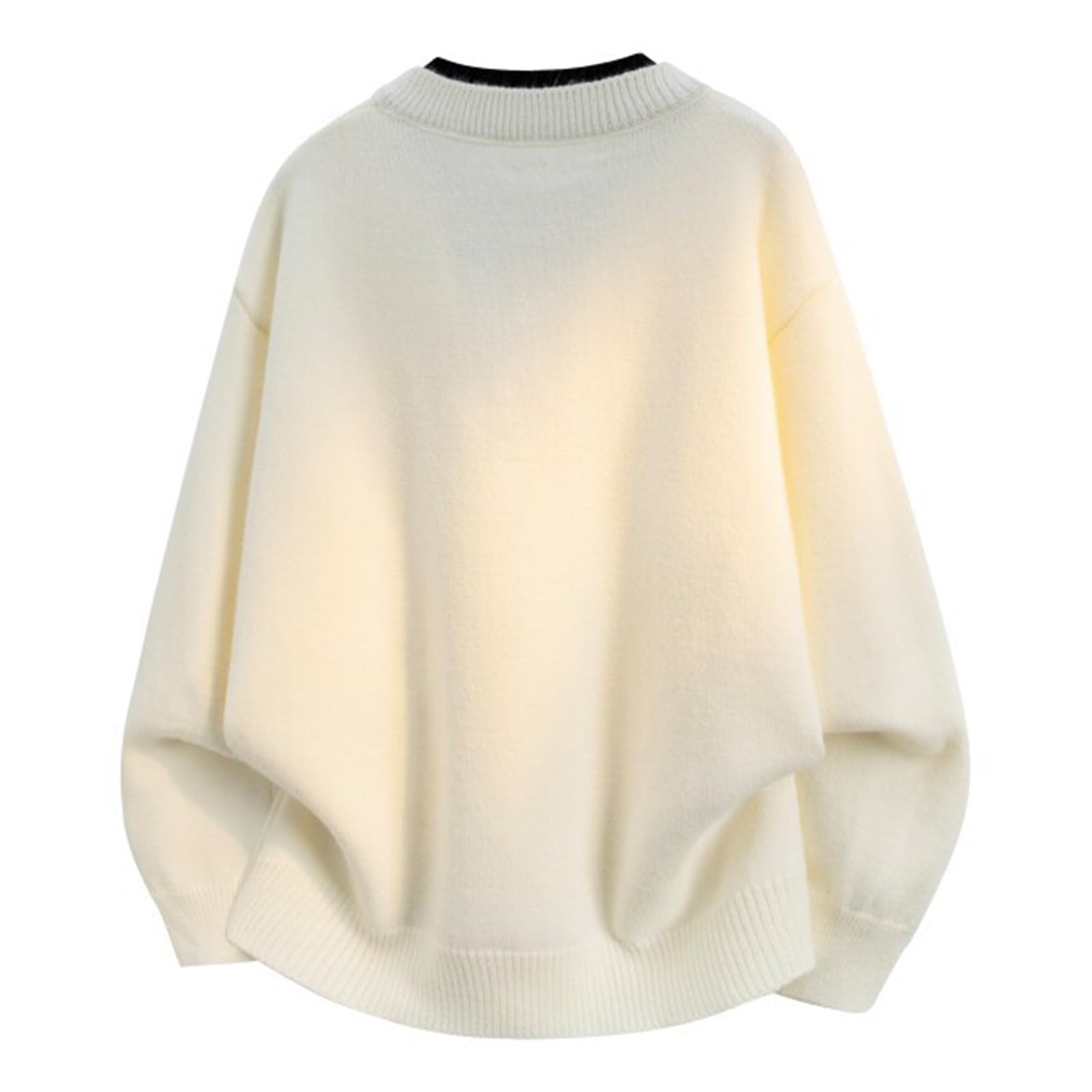 Maglione da Uomo a Due Pezzi in Maglia, Capospalla Casual in Maglia