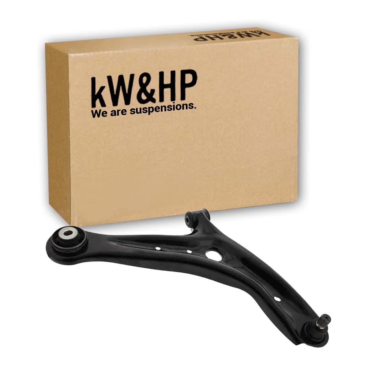 kW&HP KIT 4 PEZZI COPPIA BRACCETTI TRAPEZI OSCILLANTI ANTERIORI E BIELLETTE BARRA STABILIZZATRICE (BRA417KW)