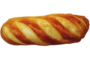 1 Pack Dogs Squeaky Toys Canvas Puppy Dog Chew Toys Hunting Traning Pet Toy (Baguette)