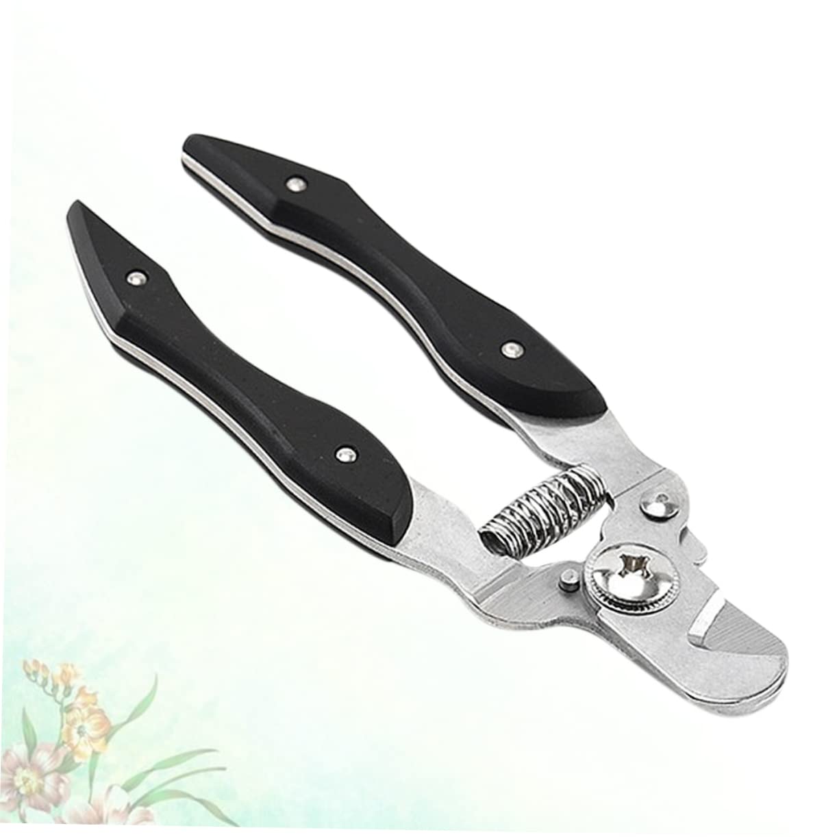 Hemoton Pet Nail Clipper Stainless Steel Cutting Tool for Dogs Cats Comfortable Grip Pet Grooming Supplies for Smooth Nail Care