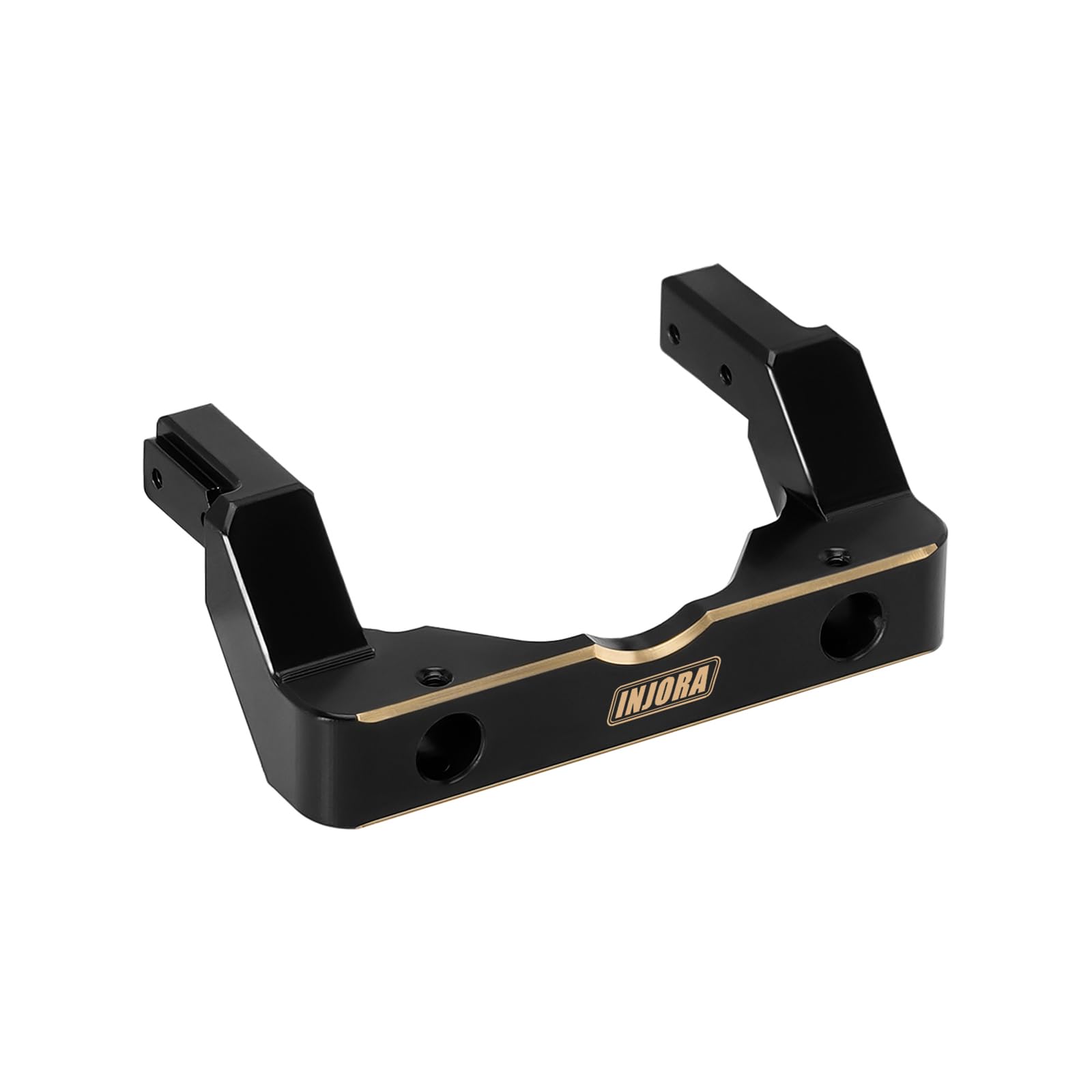 INJORA Black Coating Front Bumper Mount for 1/24 FMS FCX24M