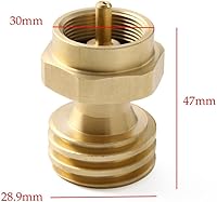 Vista 3 de Volcano Grills Adaptador de válvula de propano para 1 lb desechable LP /Steak Saver