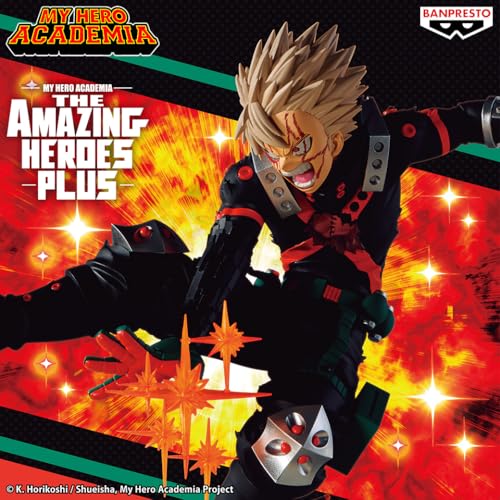 Image of Banpresto Official Licensed My Hero Academia - Katsuki Bakugo III The Amazing Heroes Plus Figure
