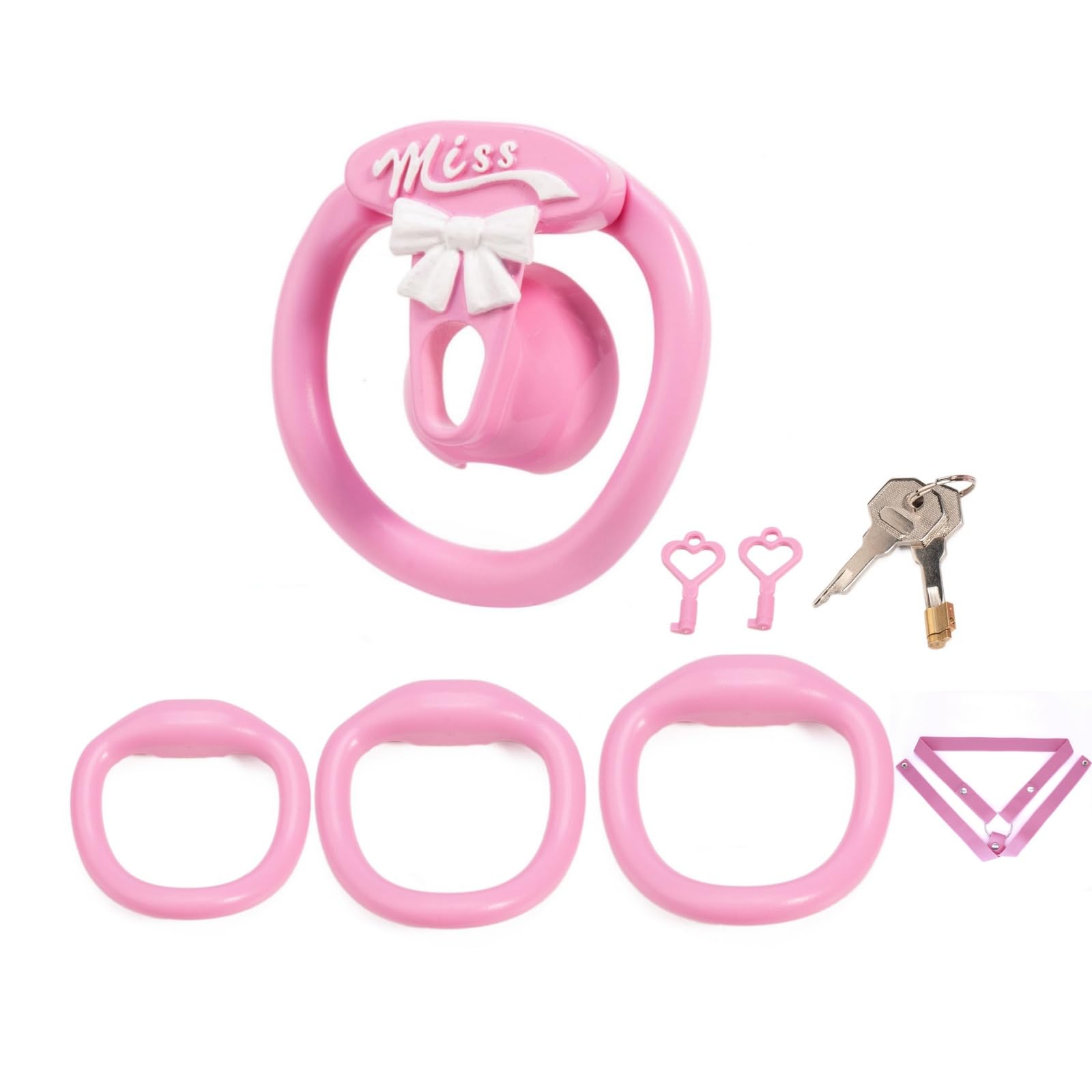 Gabbia di sicurezza fissa per fitness invertita-ithlZ86，Rosa-1：Base+cinghia