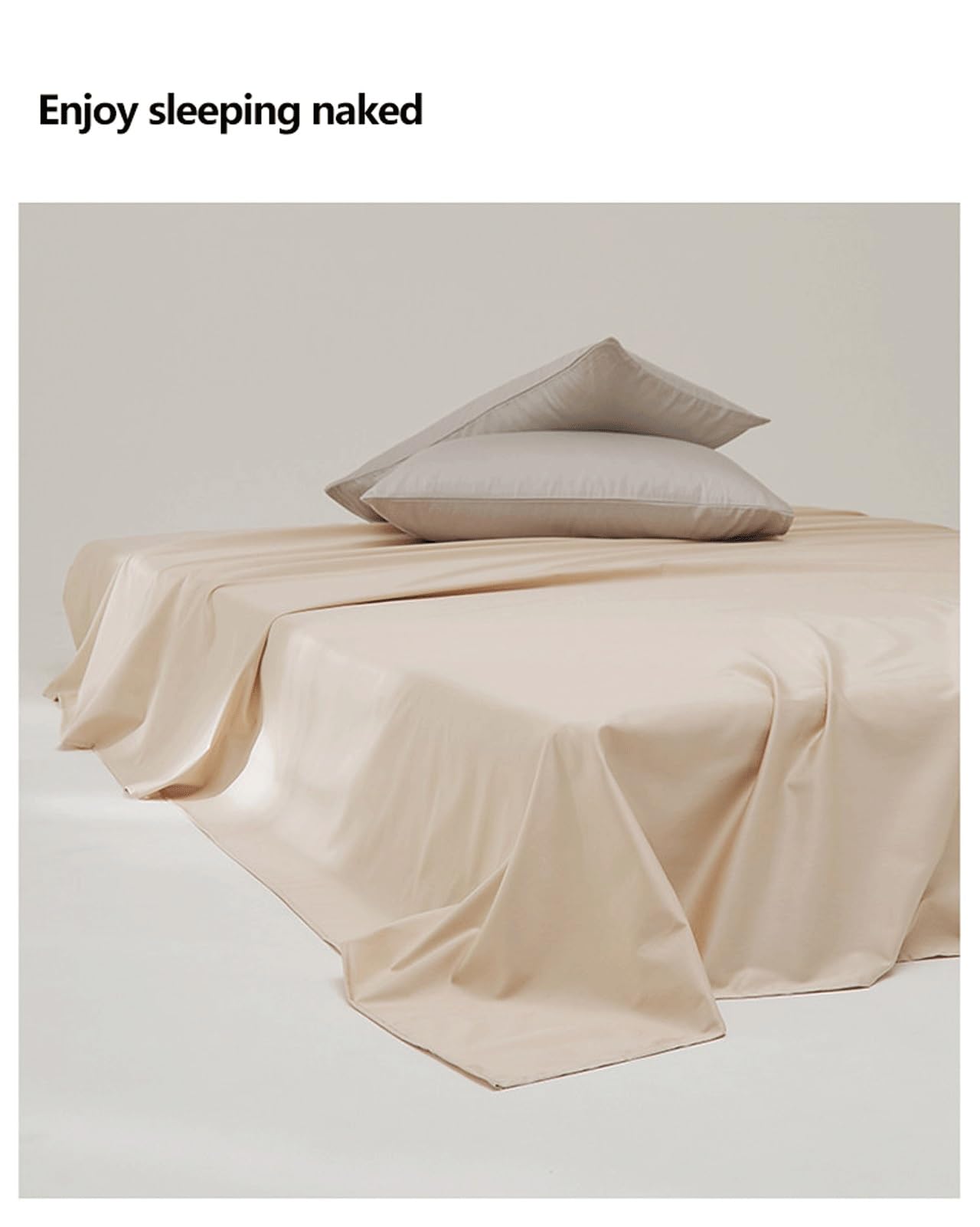 Sábanas Planas 120x230cm a 245x270cm Sabanas encimeras 500TC satén de algodón de Fibra Larga sábana Superior Ultra Suave Ropa de Cama(Blue,120x230cm)