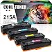 Produktbild Cool Toner Kompatible Tonerkartusche Ersatz für HP 215A W2310A für MFP M183FW Toner HP Color Laserjet Pro MFP M183FW HP Color Laserjet Pro MFP M182NW Toner (Schwarz, Cyan, Magenta, Gelb, 4er-Pack)