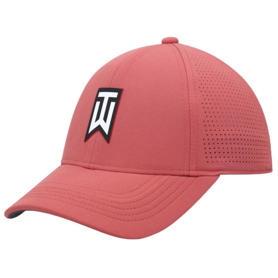 Nike Men's Adult Tiger Woods Legacy91 Golf Dri Fit Flex Fit Cap Hat (as1,  Alpha, m, l, Canyon Rust)