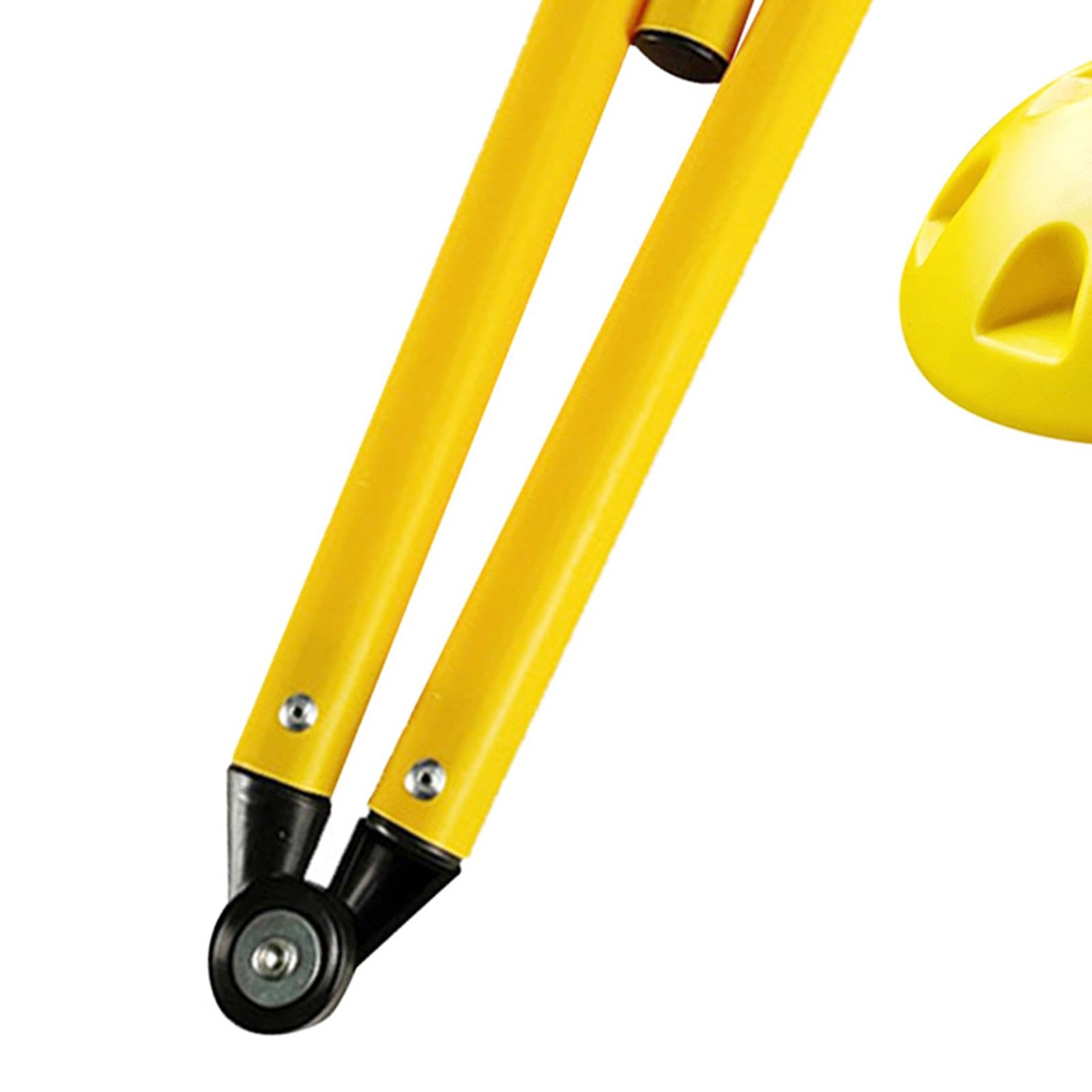 Harilla Pole de Entrenamiento de Agilidad del Fútbol, ​​Equipo de Entrenamiento de Velocidad Y Agilidad, Fútbol Plegable Ajustable -Agilidad -Sets -Set