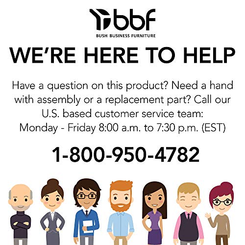 Bush Business Furniture Small 2 Shelf Bookcase in Hansen Cherry, Low Bookshelf for Home Office or Living Room - Image 6