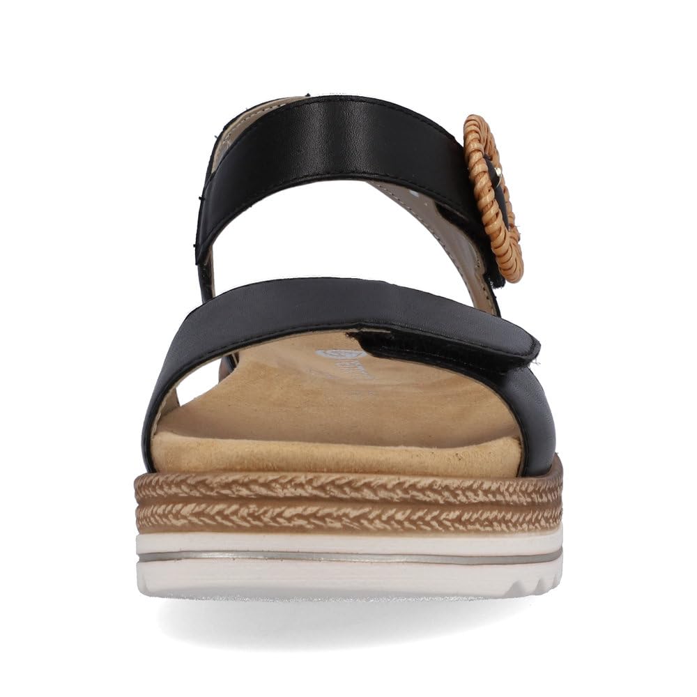 Remonte Damen Riemchensandalen D0Q52, Frauen Sandalen,lose Einlage