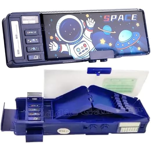 Multifunctional Space Password Lock Pencil Box