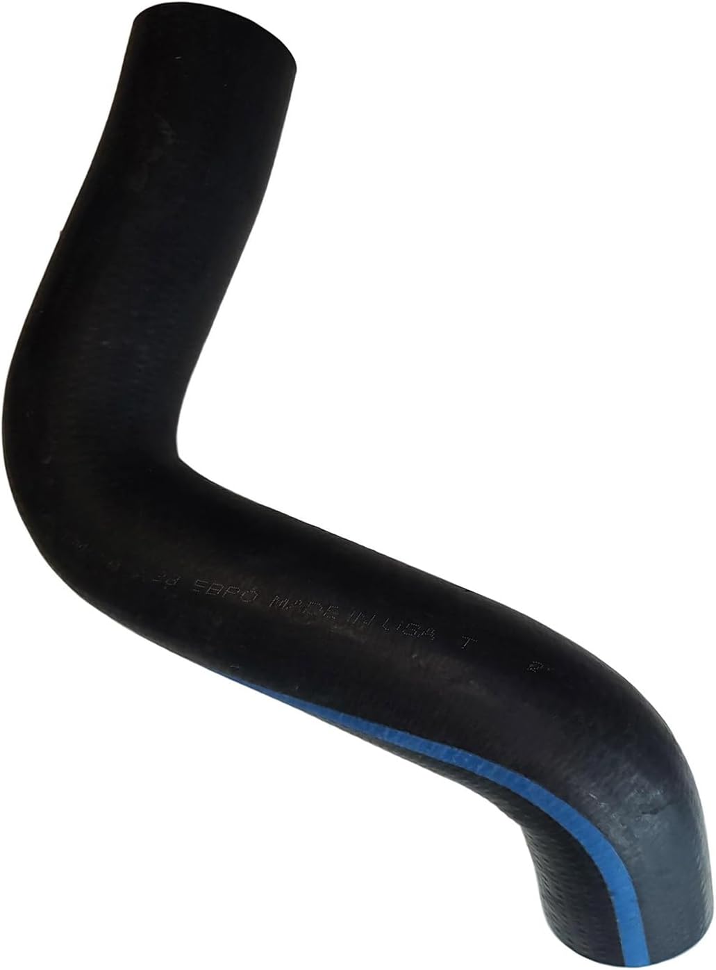 Genuine Detroit Diesel Upper Radiator Hose - 05-27657-001, HEAVY DUTY ENGINE PLATFORM, M105, ELECTRO-CH, Black