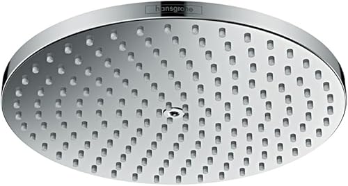 Miniatura 5 de Hansgrohe Raindance S 04927820 - Cabezal de ducha moderno de 9 pulgadas, 1 pulverizador en níquel cepillado, 04927820