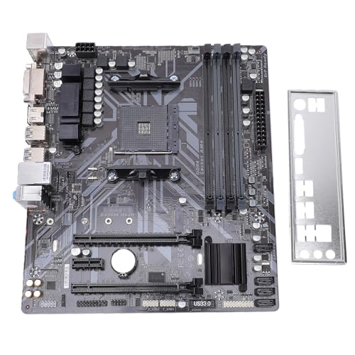 Bewinner B450M DS3H AM4 Micro ATX Placa Base para Juegos para Ryzen 1.ª 2.ª 3. 4. 5. Generación R3 R5 R7 R9 Athlon con 4 Ranuras DDR4 128 GB 3600 MHz M.2 NVMe