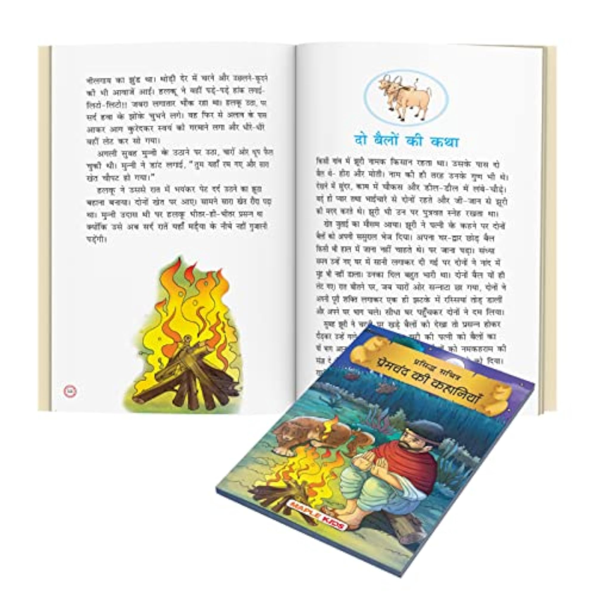 Premchand (Illustrated) (Hindi) - Story book for Short Stories