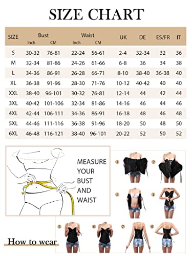 FeelinGirl Women's Bustiers Corsets For Women Adult Gothic Bustier Corset Green Corset Lingerie For Women Satin Boned Lace Up Overbust Bridal 10 Steel Bones with G-string XXL steampunk buy now online FeelinGirl Women's Bustiers Corsets For Women Adult Gothic Bustier Corset Green Corset Lingerie For Women Satin Boned Lace Up Overbust Bridal 10 Steel Bones with G-string XXL steampunk buy now online