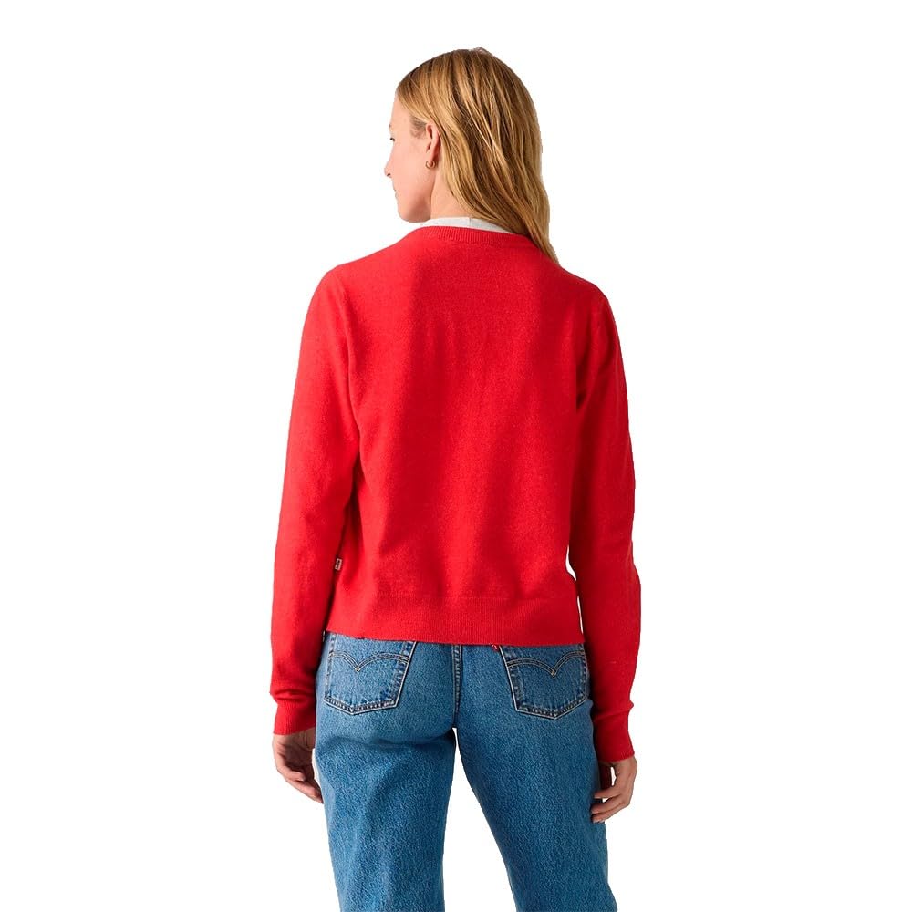 Levi'S Tara Super Soft Crewneck Cardi Suéter cárdigan Mujer (Pack de 1)