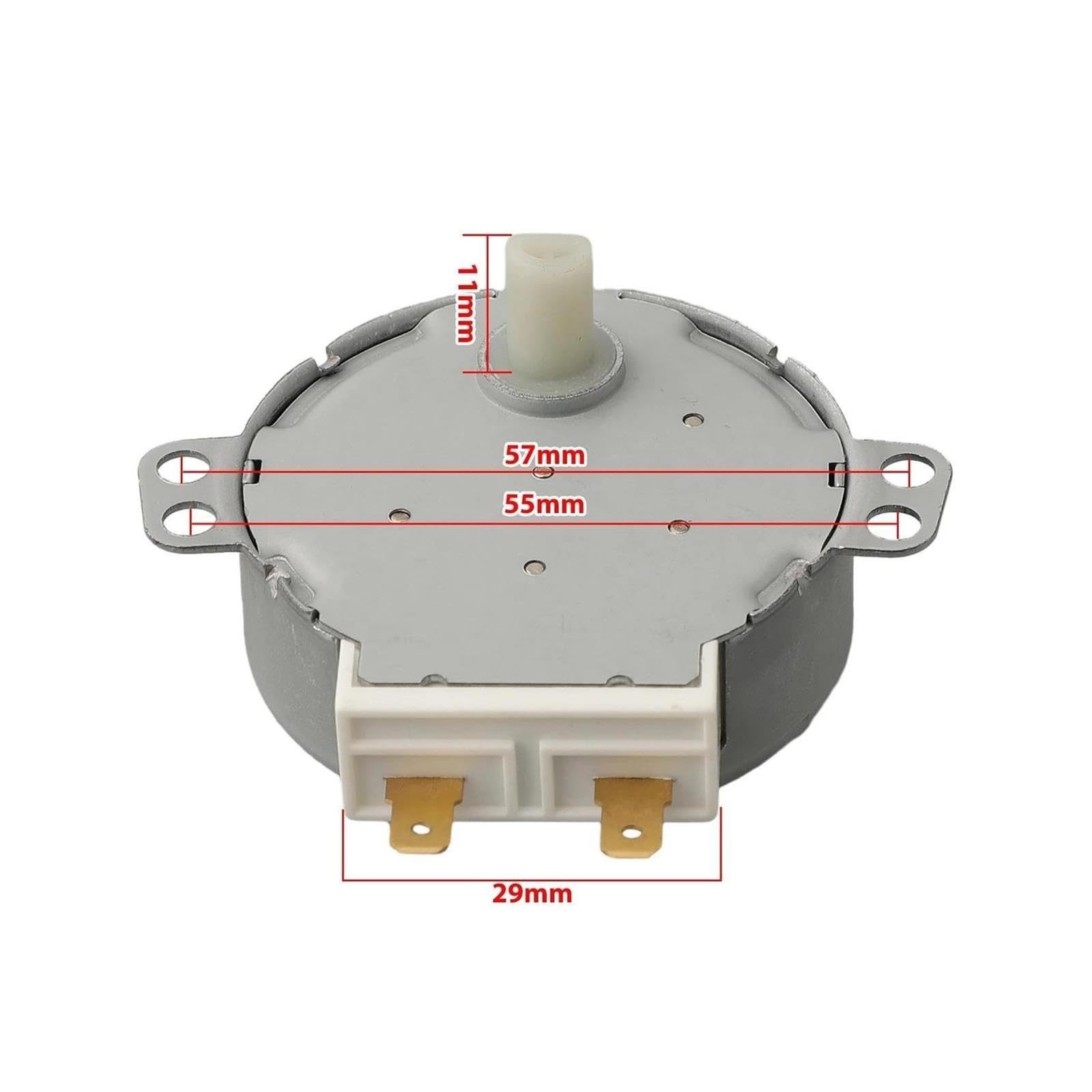 Moteur synchrone 49TVZ-A2 de plateau tournant de micro-ondes à ca 220-240V 4W 50/60Hz