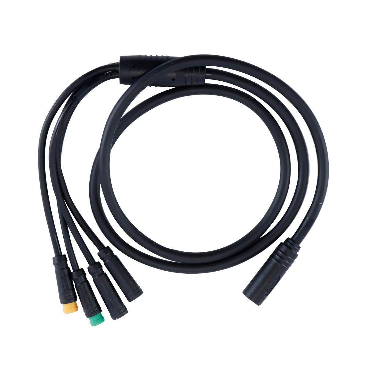 Alide E-Bus1T4 Wiring Harness Cable, 8 Pin Con-nection Cable with Display Brake Thumb for BBS01B/02B HD Mid Motor, Electric Bicycle Conversion Kits