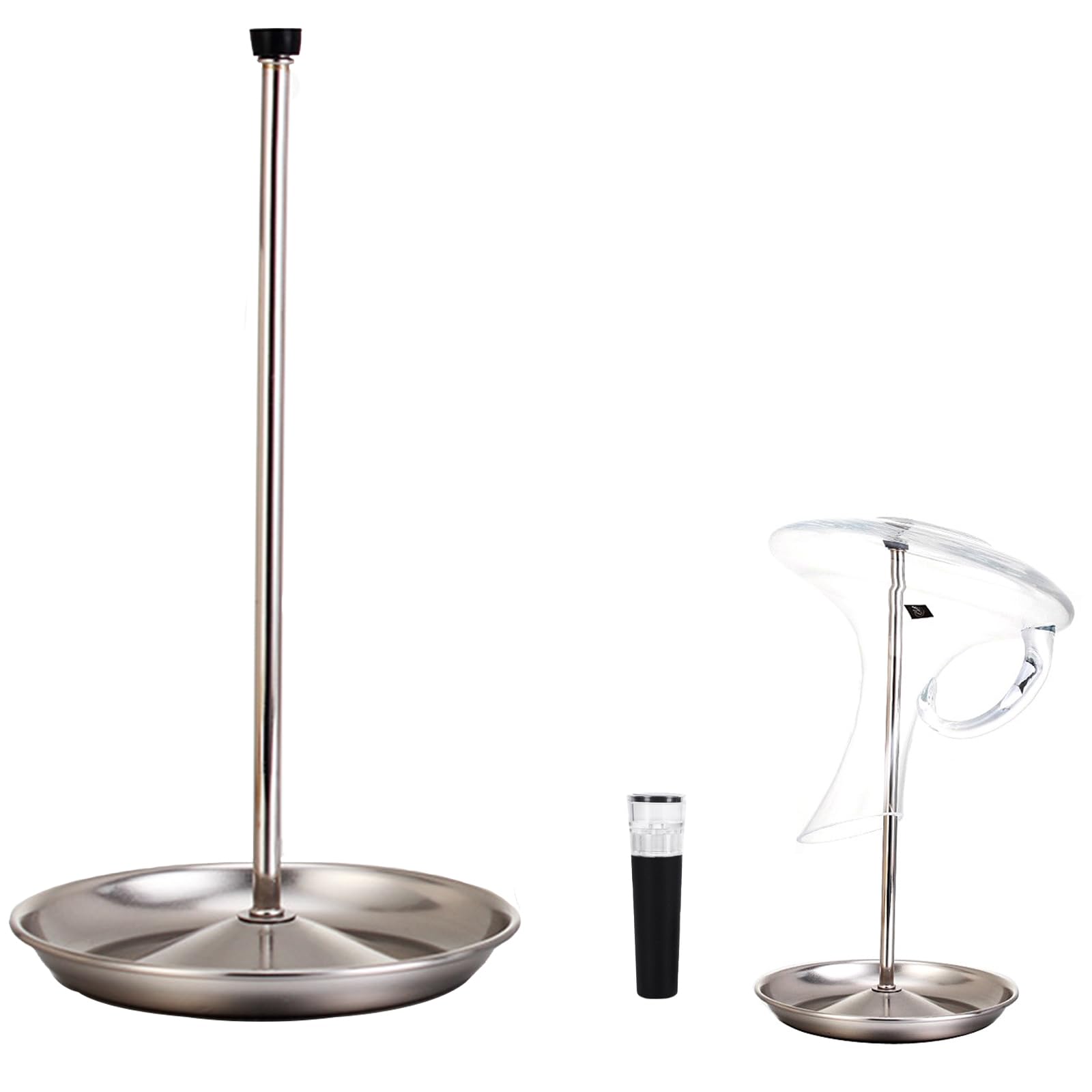 Soporte de Acero Inoxidable para Decantador de Vino Estante de Drenaje