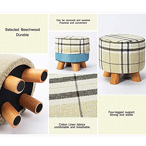 Siège rembourré en lin polyvalent pour bureau à domicile et salon chic