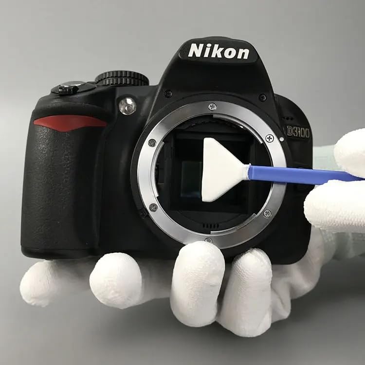 SSK Camera Sensor Cleaning Swab 24mm 16mm Dust Proof Full Frame and APS-C Lint Free Microfiber V Shape Head Cleanroom