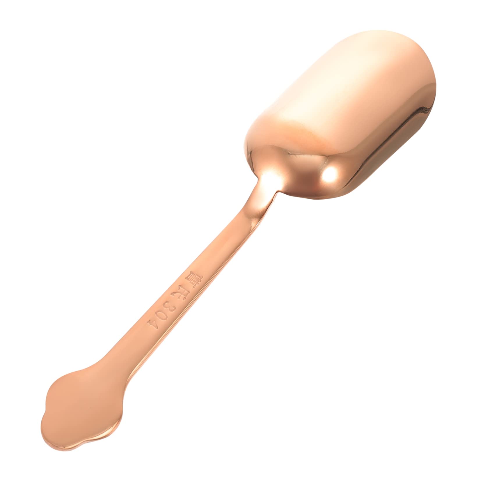 Ciieeo Traditional Chinese Gongfu Tea Spoon Stainless Steel Tea Scoops Unique Design Salt Spoon Included