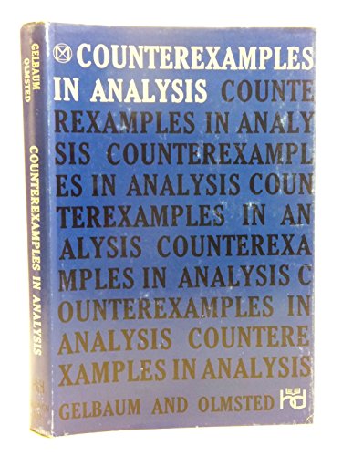 Counterexamples in Analysis B002FK76HS Book Cover