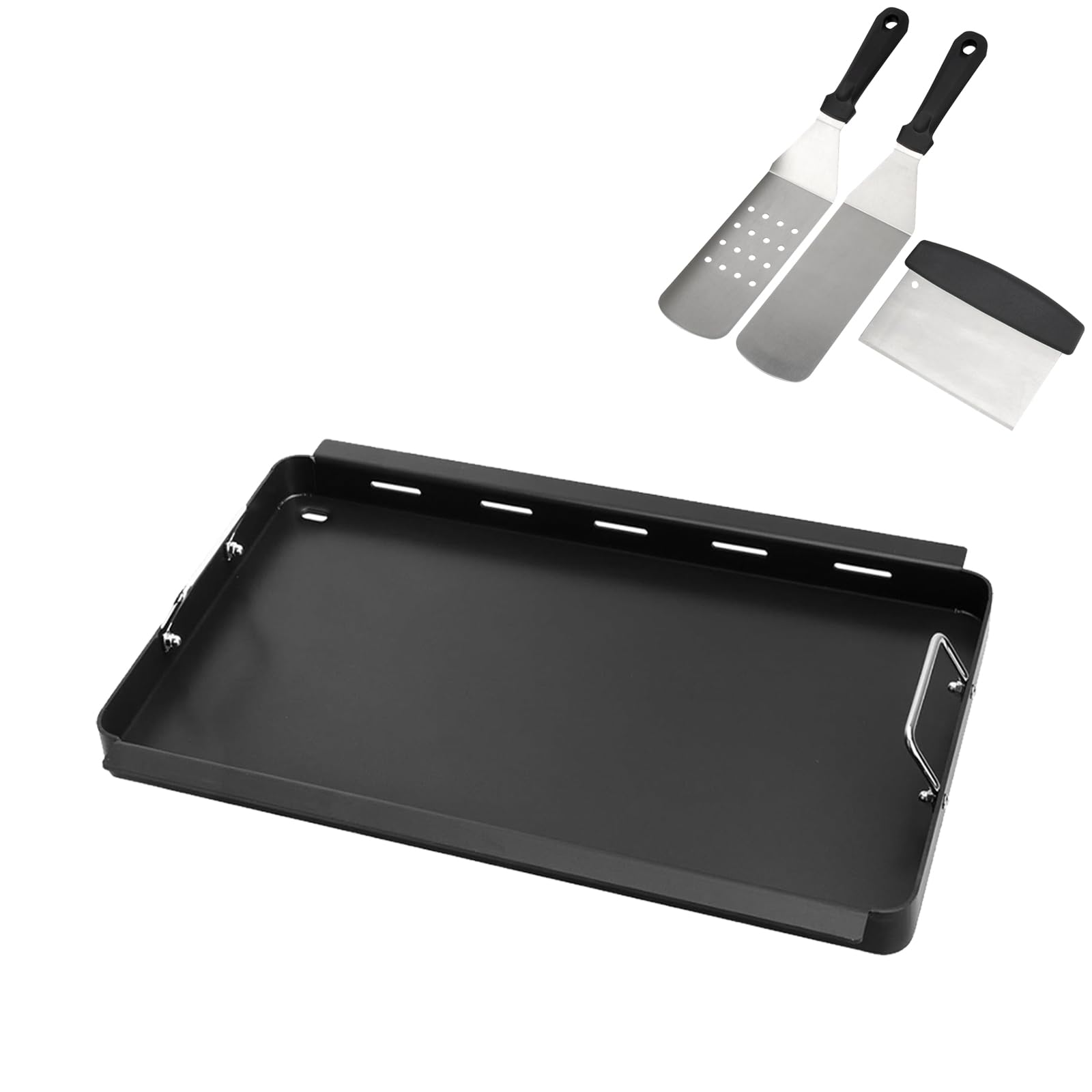 Full Size Griddle Insert with Spatula for Charbroil TRU Infrared 3 Burner