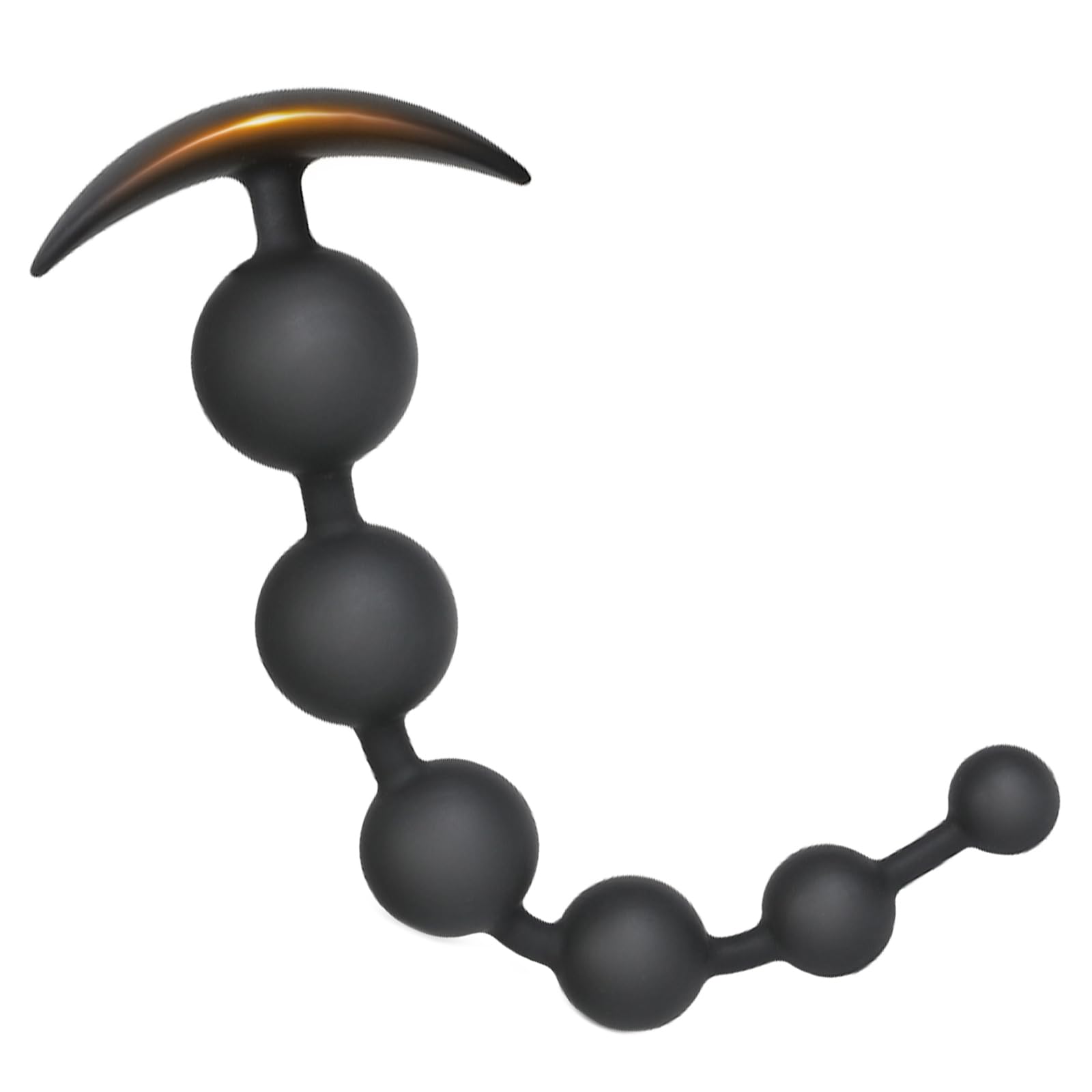 Perles Anales Plugs Anals avec 5 Perles Plug Femme Débutante,Plug Anale,Extenseur Femme,Extenseur Homme,Plug Anal Toys Anals,Godemichets Anals Butt Plug (XL)