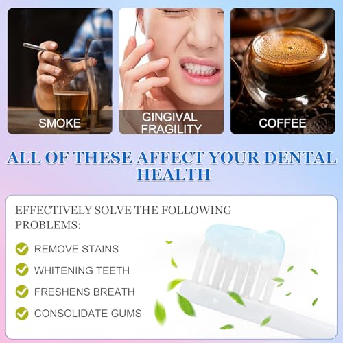 2 Stück Niacinamid Whitening Zahnpasta, Natürliche Zahnpasta Weisse Zähne, Zahnschmelz Reparatur und Intensive Aufhellung, Fördert eine Zahnaufhellung & Frischer Atem – Bild 7