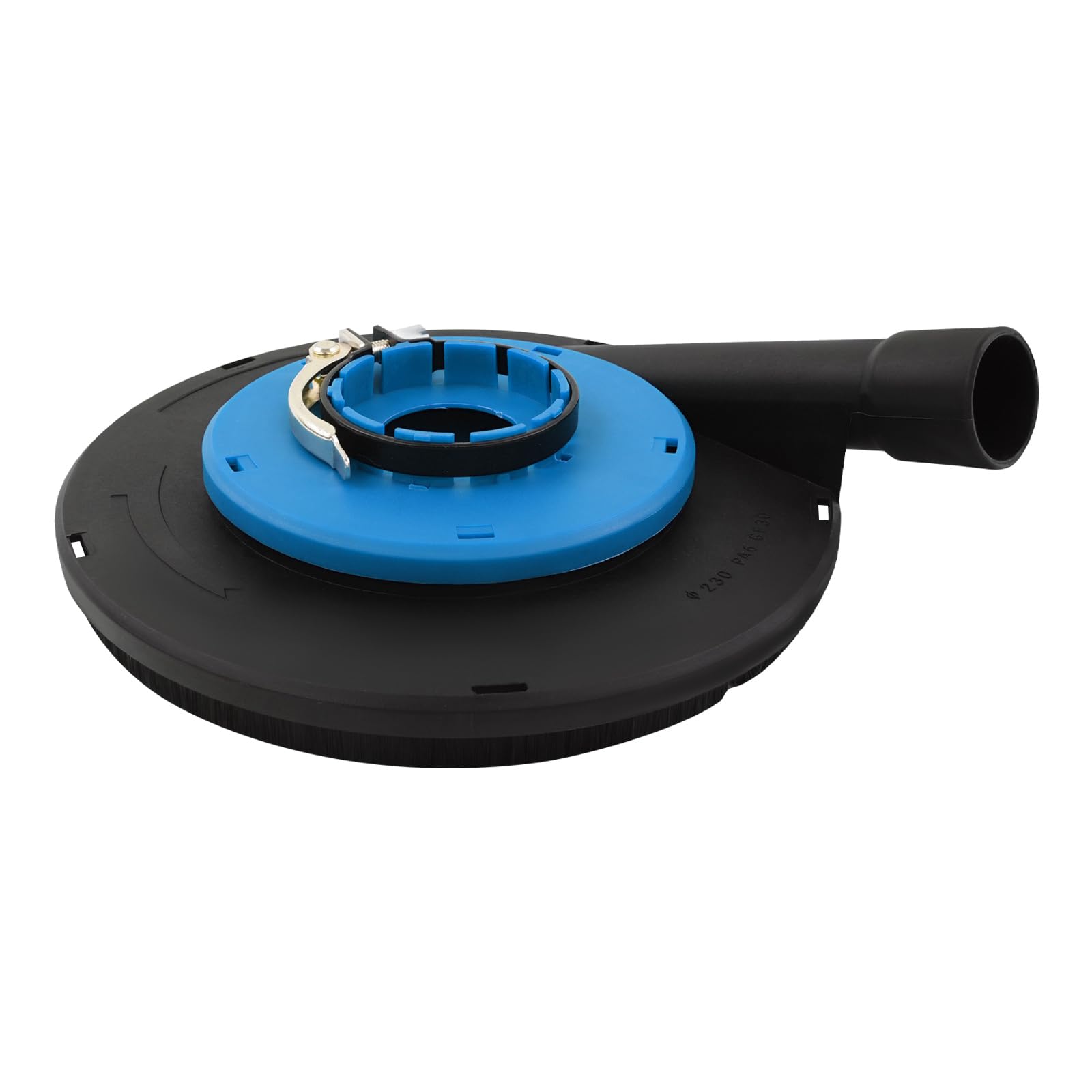 9-Inch Dust Shroud for Angle Grinders, Blue Heavy Duty Dust Collection Cover for Workshop and Industrial Professionals