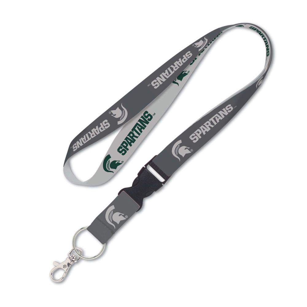 WinCraft Michigan State Spartans Lanyard with Detachable Buckle, 1