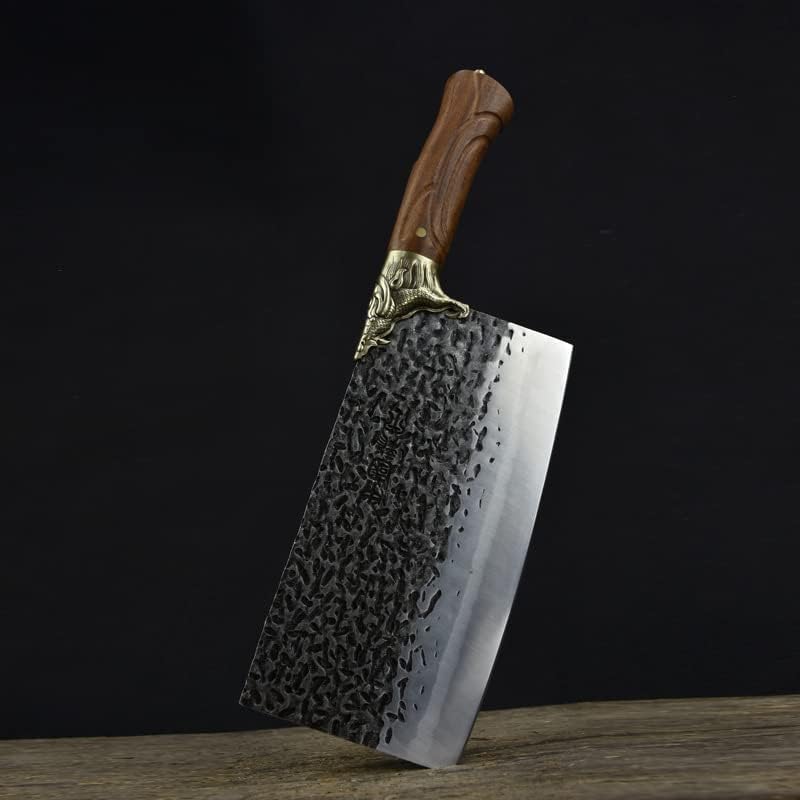 Meat knife Cleaver, 8.3inch Hand Forged Meat Cleaver Sharp Blade Kitchen Knife China Longquan Kitchen Knife Kitchen Slicing Knife Cooking Tools