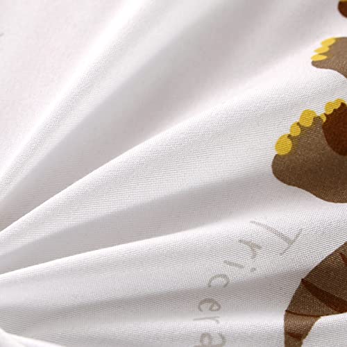 Mag 3Pcs Dinosaur Bedding Comforter Set, Dino White Base Twin Comforter Set,For Toddlers Kids,Boys Teens And Girls,Super Soft Microfiber, Twin Size (1 Comforter + 2 Pillowcases) #TOP5