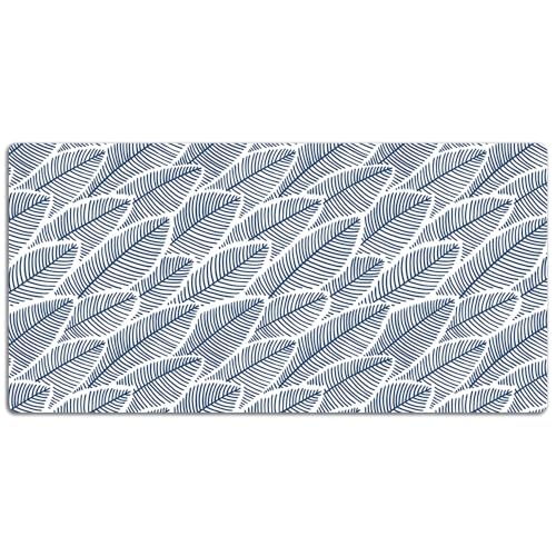 Tapis de bureau en vinyle PVC premium à finition bords arrondis soignée - 7