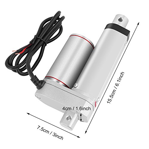 Linearantrieb DC12V, 50mm Hub, 80kg, für Auto, Medizin, Bergbau