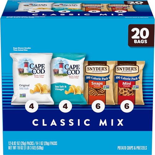 Snyder's Cape Cod 20 Count Variety Pack