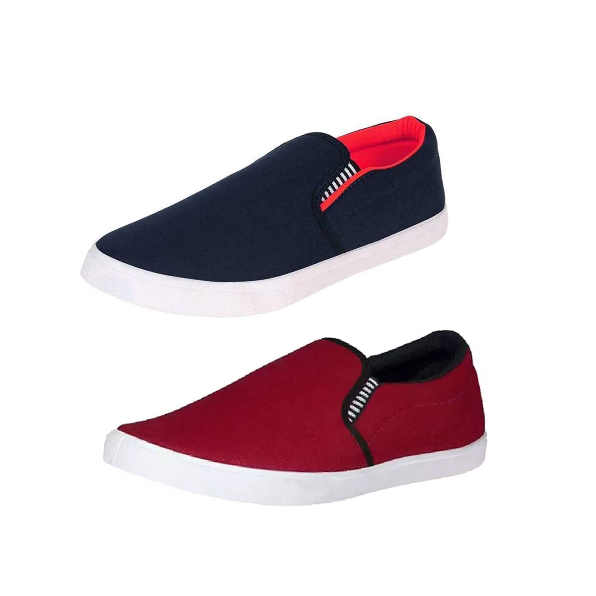 See full amazon price history chart for Aircum Combo Pack of 2 Casual Shoes Slip on Sneakers for Men (RED - Maroon, Numeric_6) Aircum Combo Pack of 2 Casual Shoes Slip on Sneakers for Men (RED - Maroon, Numeric_6) (B08CX9XW89) Amazon Price History, Amazon Price Tracker