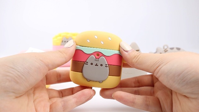 Amazon.com: iFace x Pusheen The Cat [ Compatible with AirPods 1/2