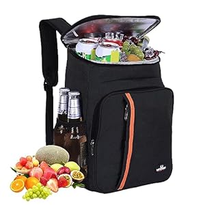 Daoxu 23L Picknickrucksack Schwarz