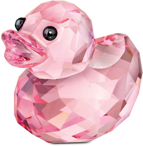 SWAROVSKI Happy Duck Figurine, Rosy Ruby : Amazon.co.uk: Home