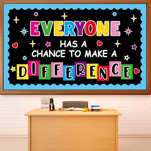 Décoration tableau d'affichage classe citations inspirantes Justforjoyful