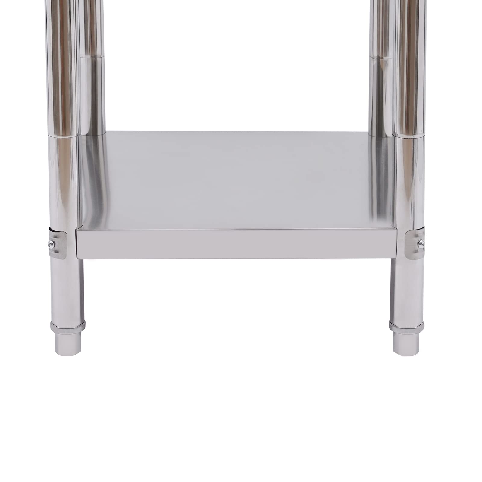 Tavolo Poseur U502 In Acciaio Inox - Diametro 60cm, Altezza 105cm | Per Bar E Esterni | Colore Argento - Foto 5