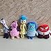 zcm Giocattolo Peluche 5 Pz / Set Anime Inside out Peluche Gioia Tristezza Rabbia Paura Animali di Peluche Bambola di Peluche